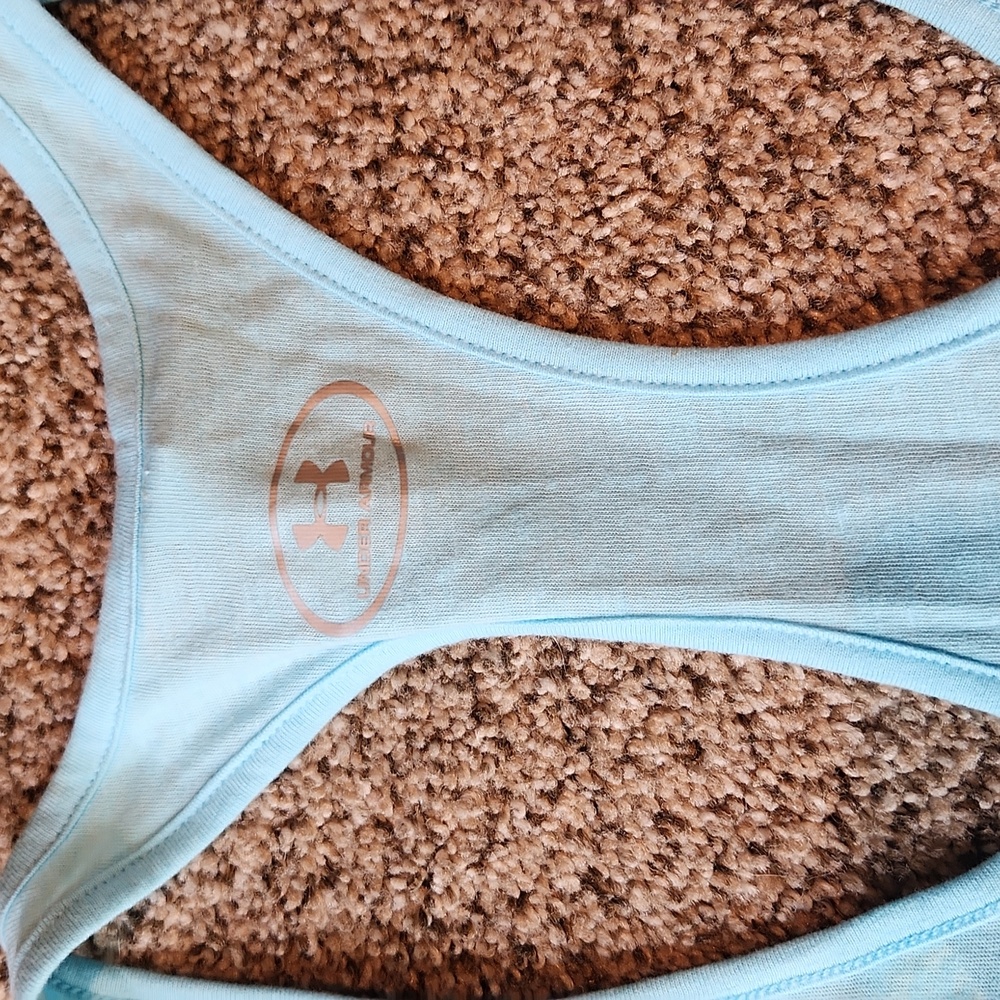 Under Armour Blue and White Star Tank Top - Picture 10 of 12